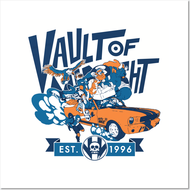 Vault of Midnight 22nd Anniversary Shirt! Wall Art by VaultofMidnight